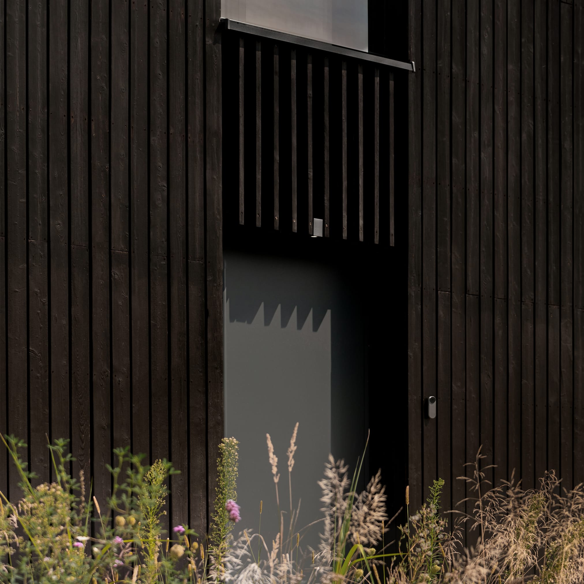 A modern spa area with a sauna