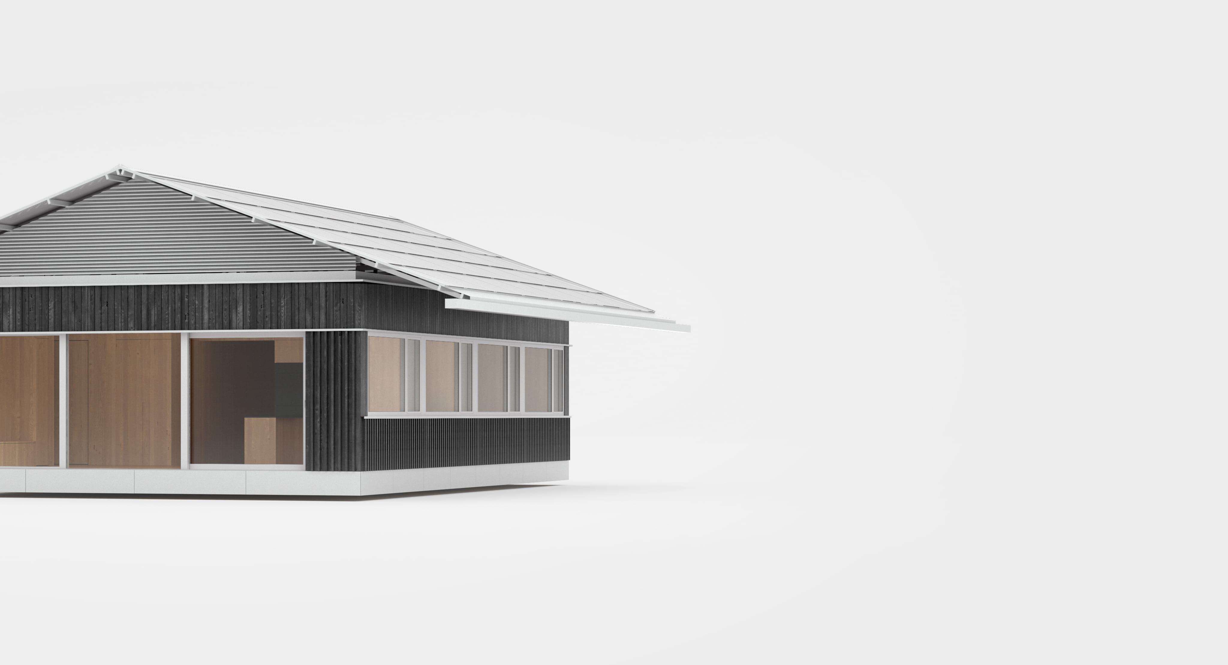 A modern modular home built to the Software Defined Buildings standard.
