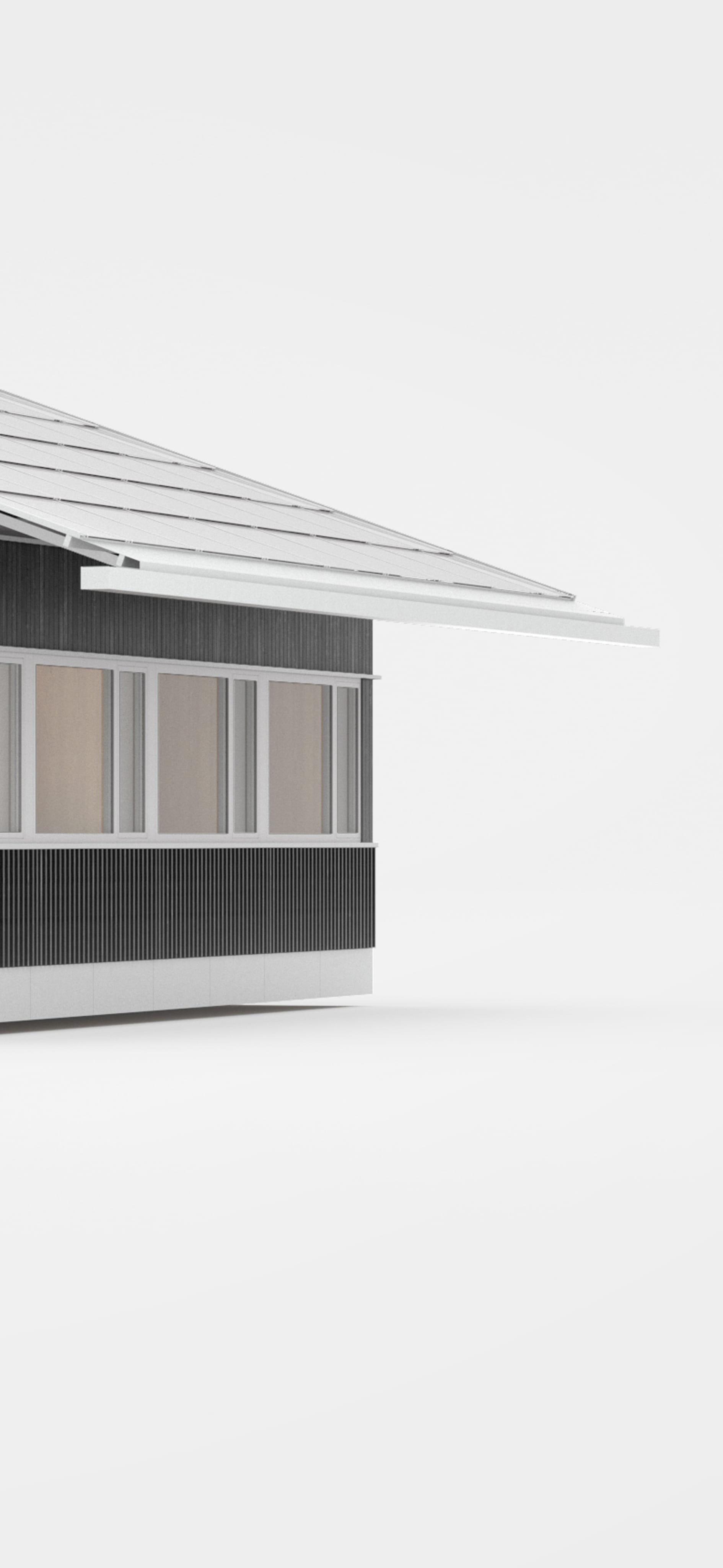 A modern modular home built to the Software Defined Buildings standard.